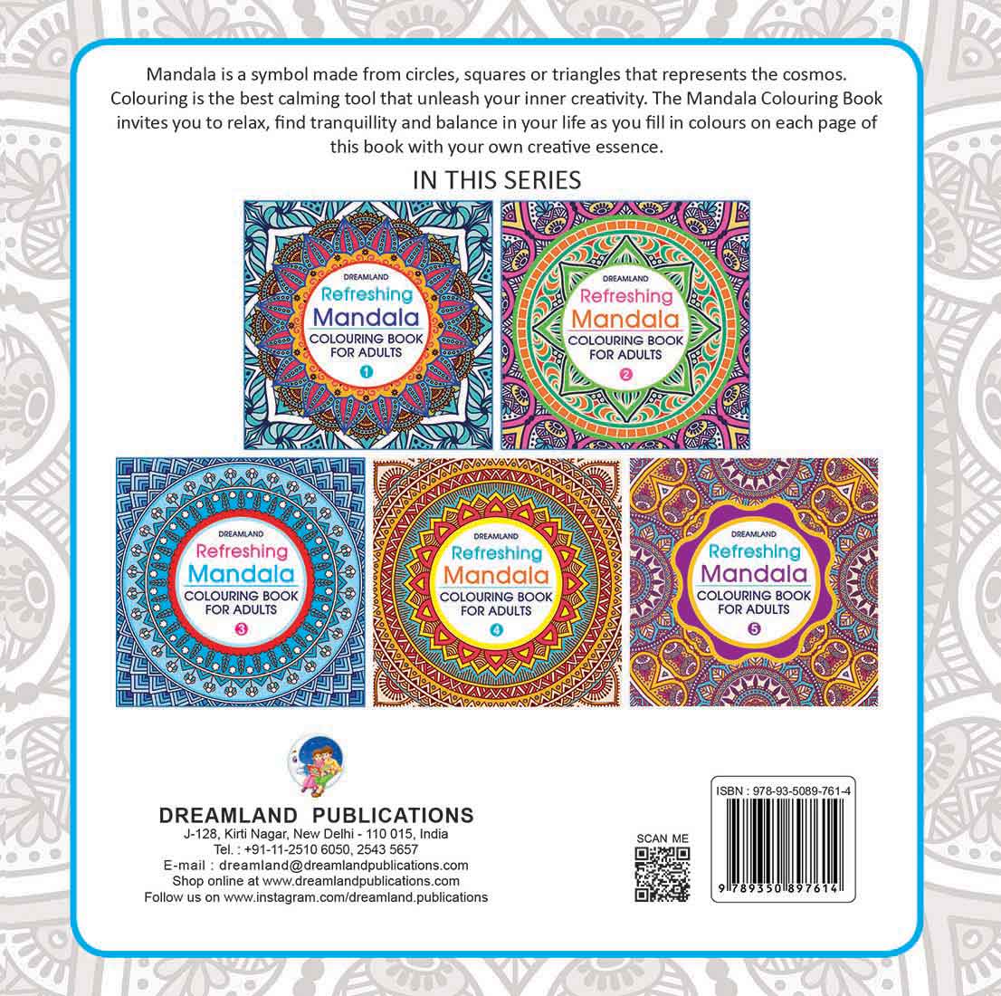 Refreshing Mandala- Colouring Book for Adults Book 2 - Image 6