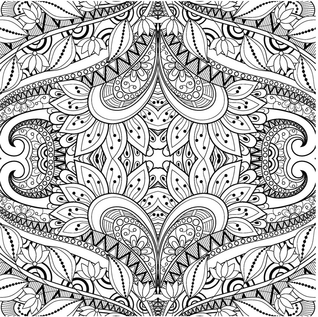Refreshing Mandala- Colouring Book for Adults Book 3 - Image 2
