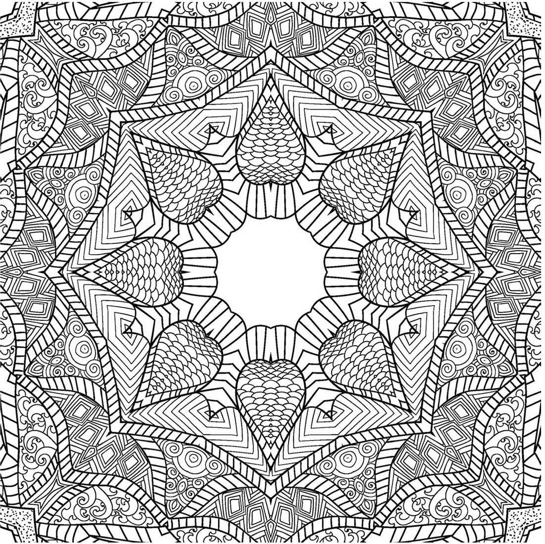 Refreshing Mandala- Colouring Book for Adults Book 3 - Image 4