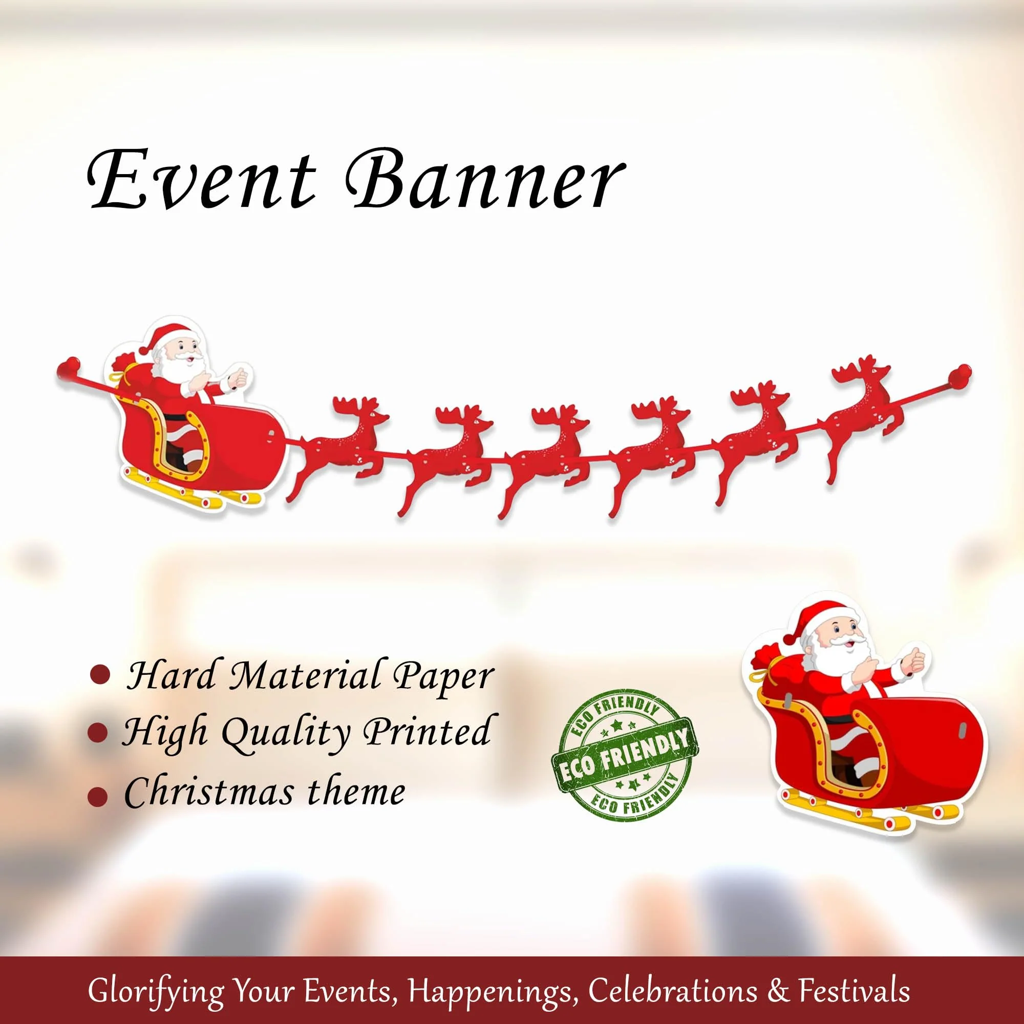 Reindeer Paper Banner - Image 4