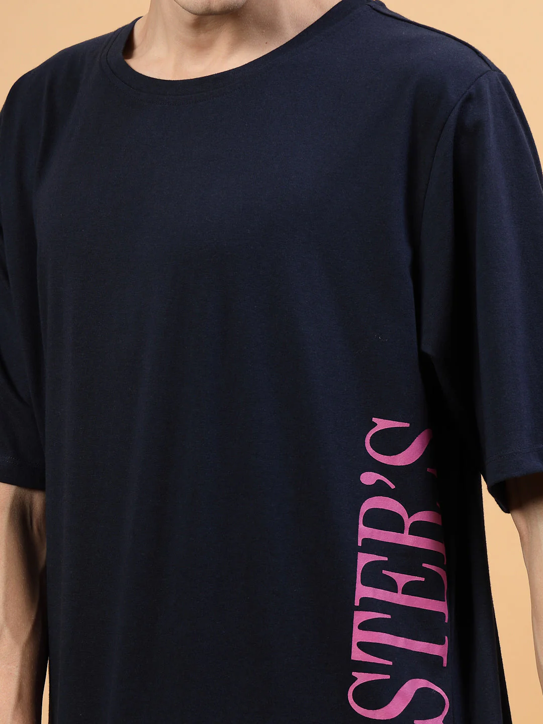 Relaxed Fit Men's Oversized Cotton Tee - Image 13