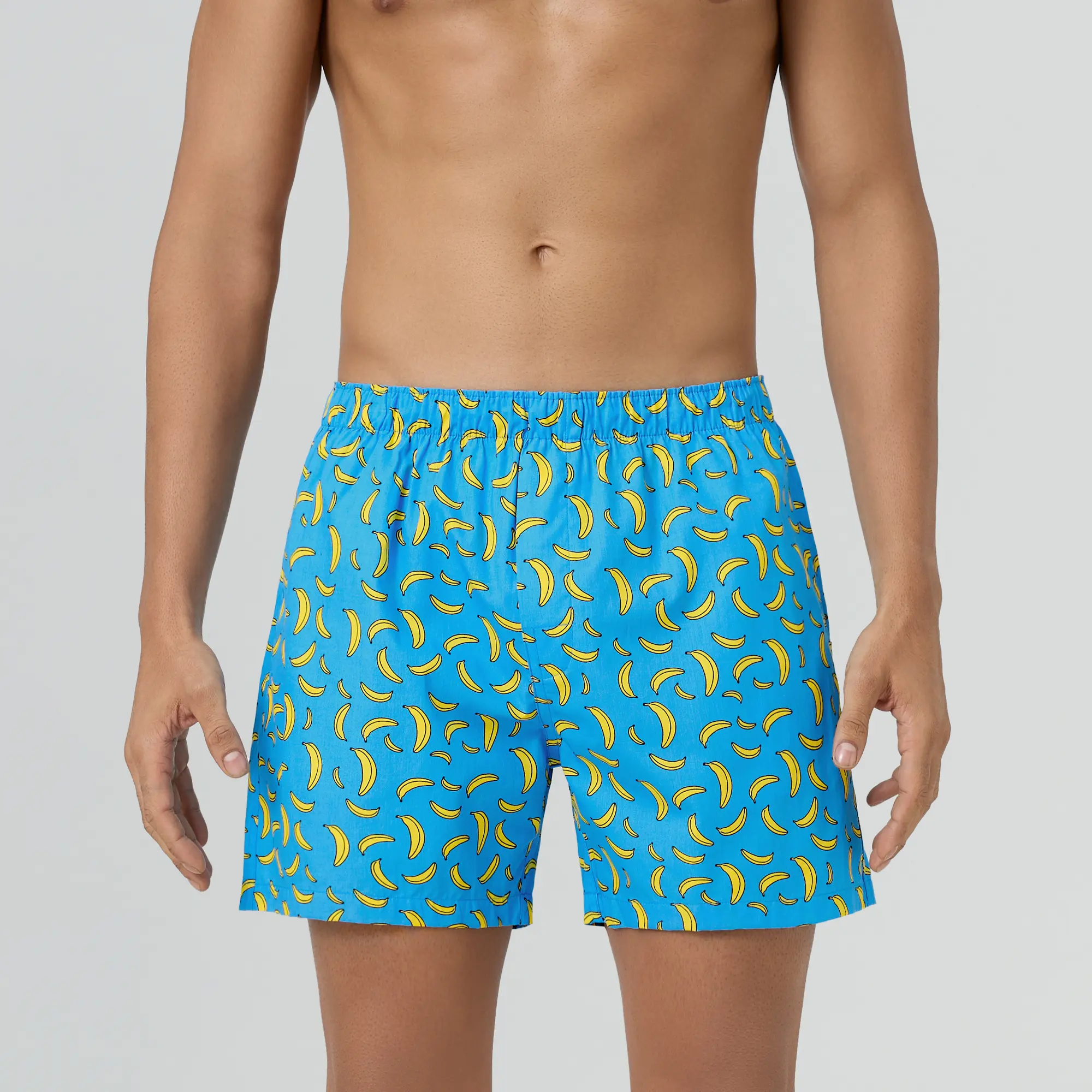 Remix Cotton Boxers Banana Blue - Image 3