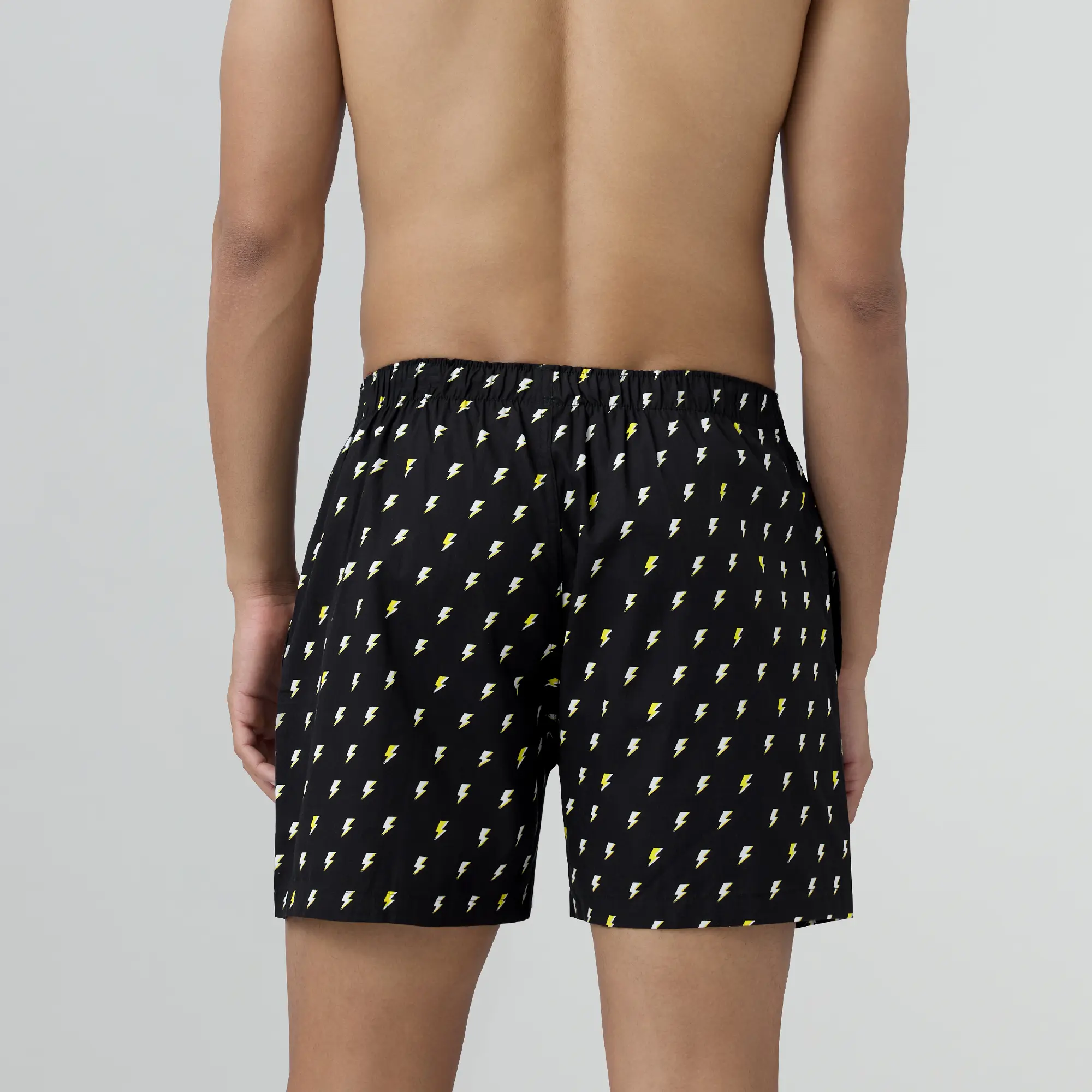 Remix Cotton Boxers Lightning Black - Image 4
