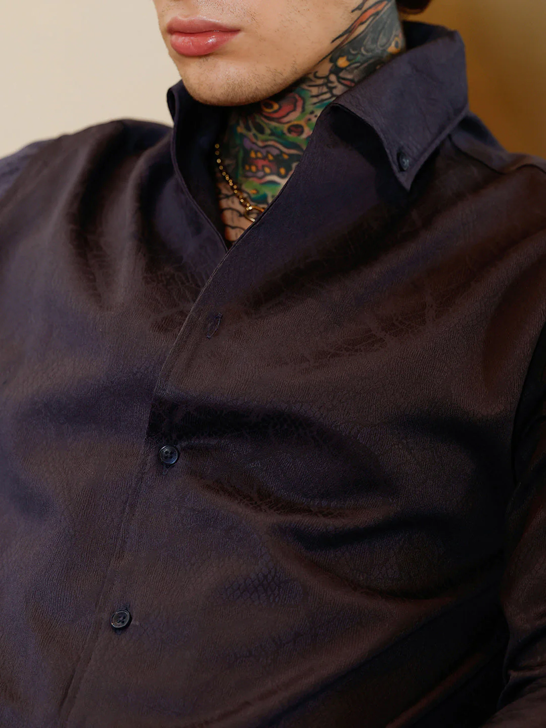 Reptilia Jacquard Shirt - Image 7