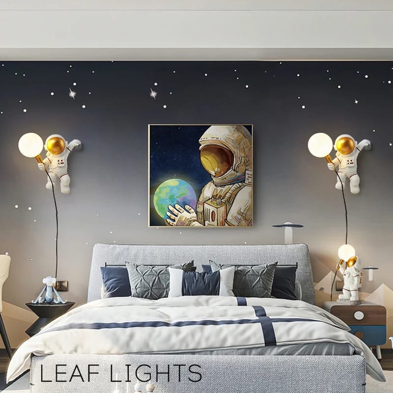 Resin Astronaut LED Wall Light - Image 5