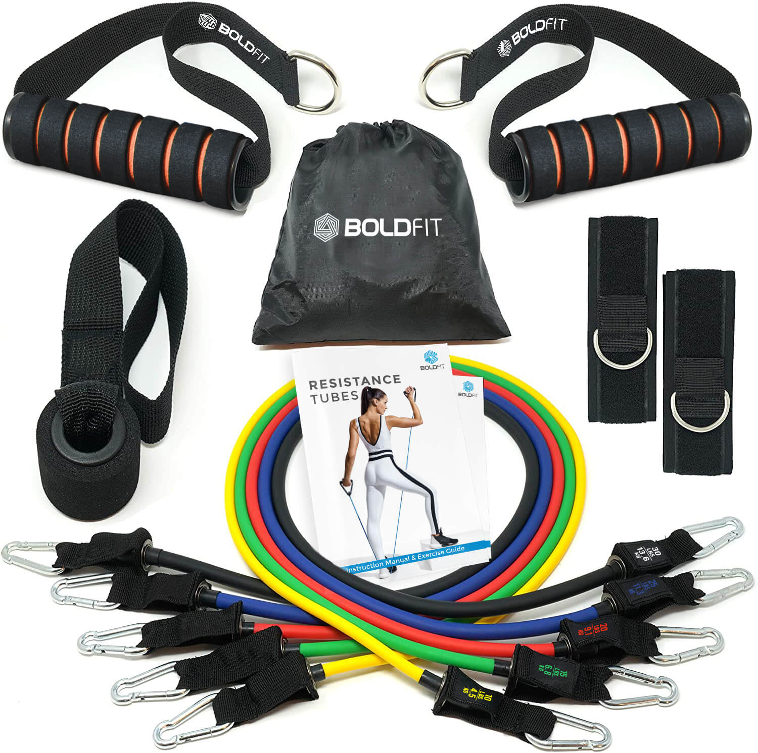 Resistance Tube with Foam Handles - Image 7