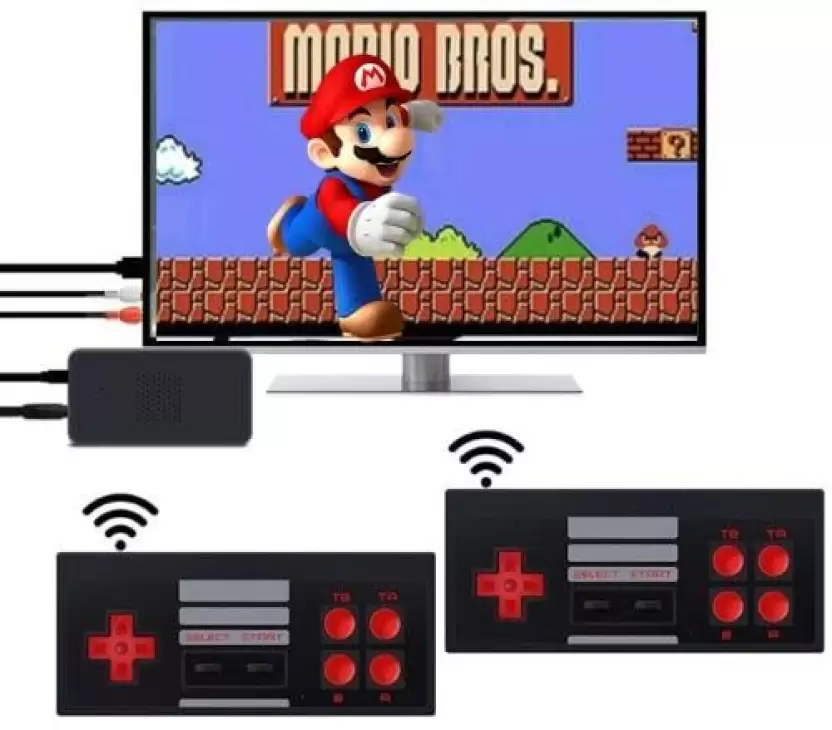 RetroTV: Ultimate 90s HDMI Retro Game Stick with Plug & Play Wireless HD 1080p Gaming for Up to 2 Players - Image 10