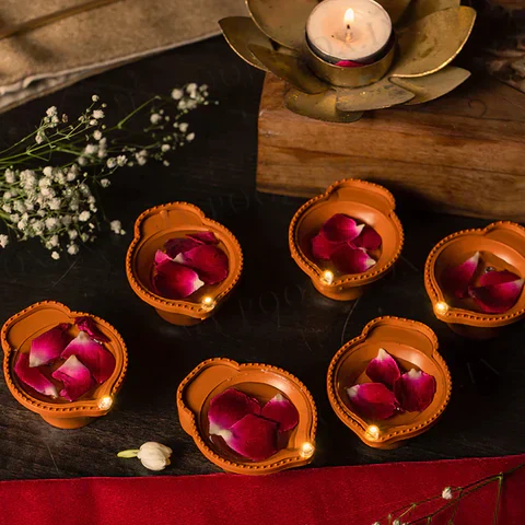 Reusable Water Sensor LED Diyas – Bright, Long-Lasting & Hassle-Free - Image 6