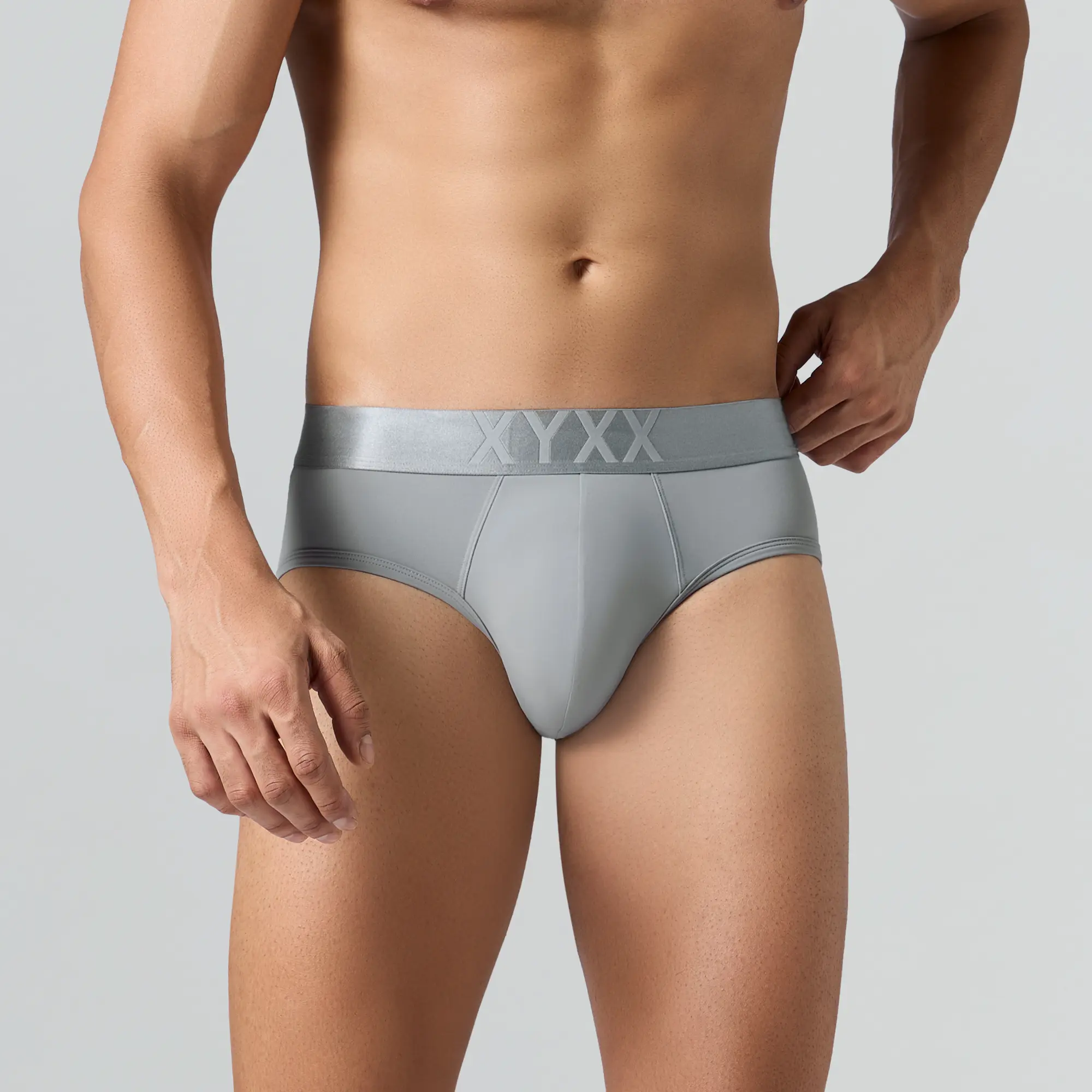 Rev Tactel Briefs Ash Grey - Image 4