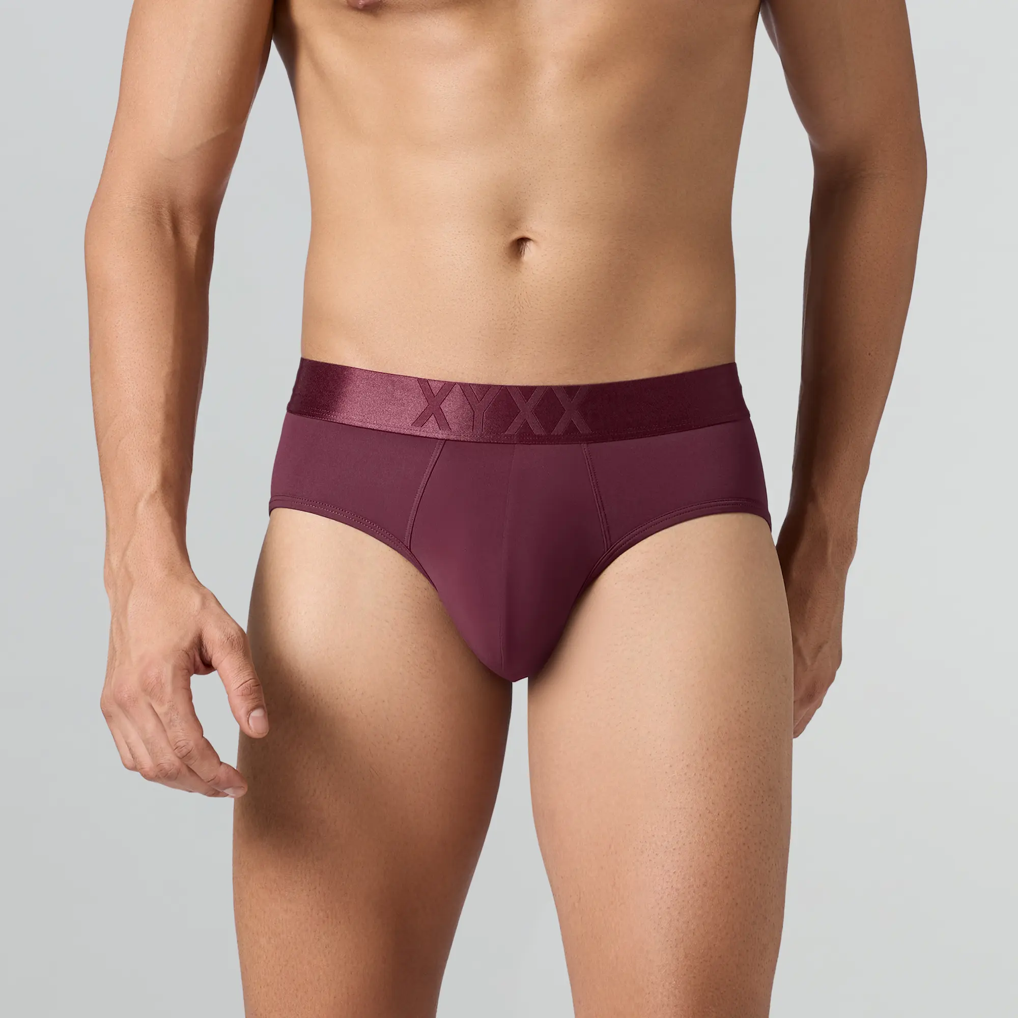 Rev Tactel Briefs Auburn Red