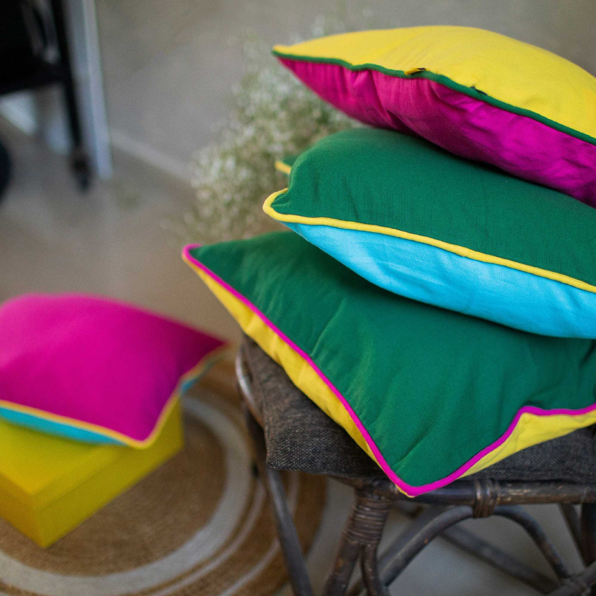 Reversible Cord Cushion Cover | Single - Image 32