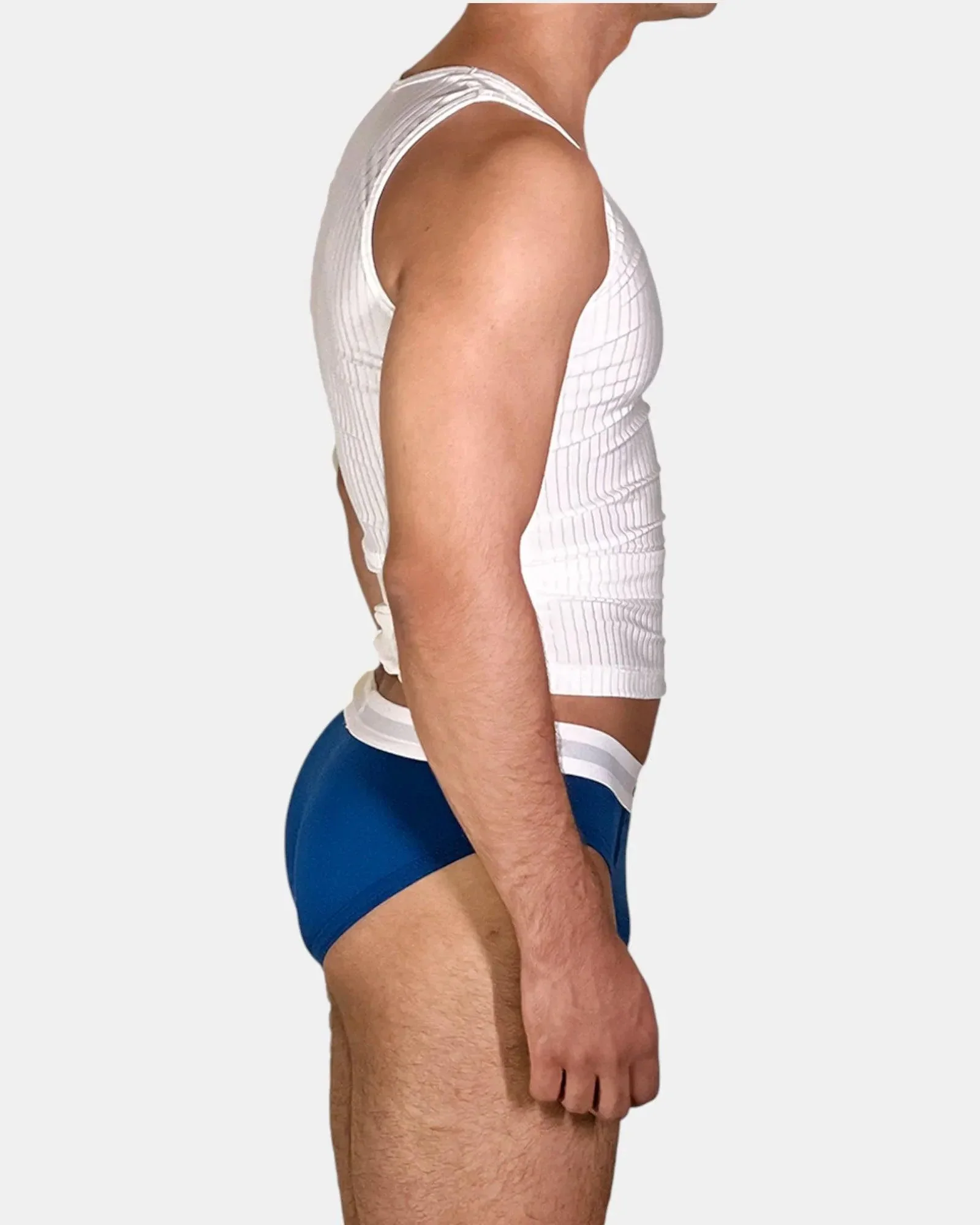 Ribbed Tank /White - Image 2