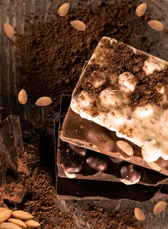 Roasted Almond (Sea Salt) Chocolate Bar - Image 3