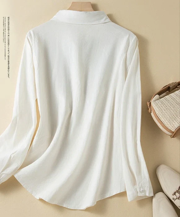 Rosalie Embroidered Shirt - Image 6
