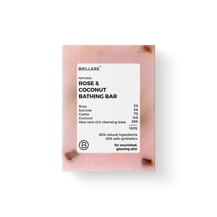 Rose & Coconut Bathing Bar - Image 2