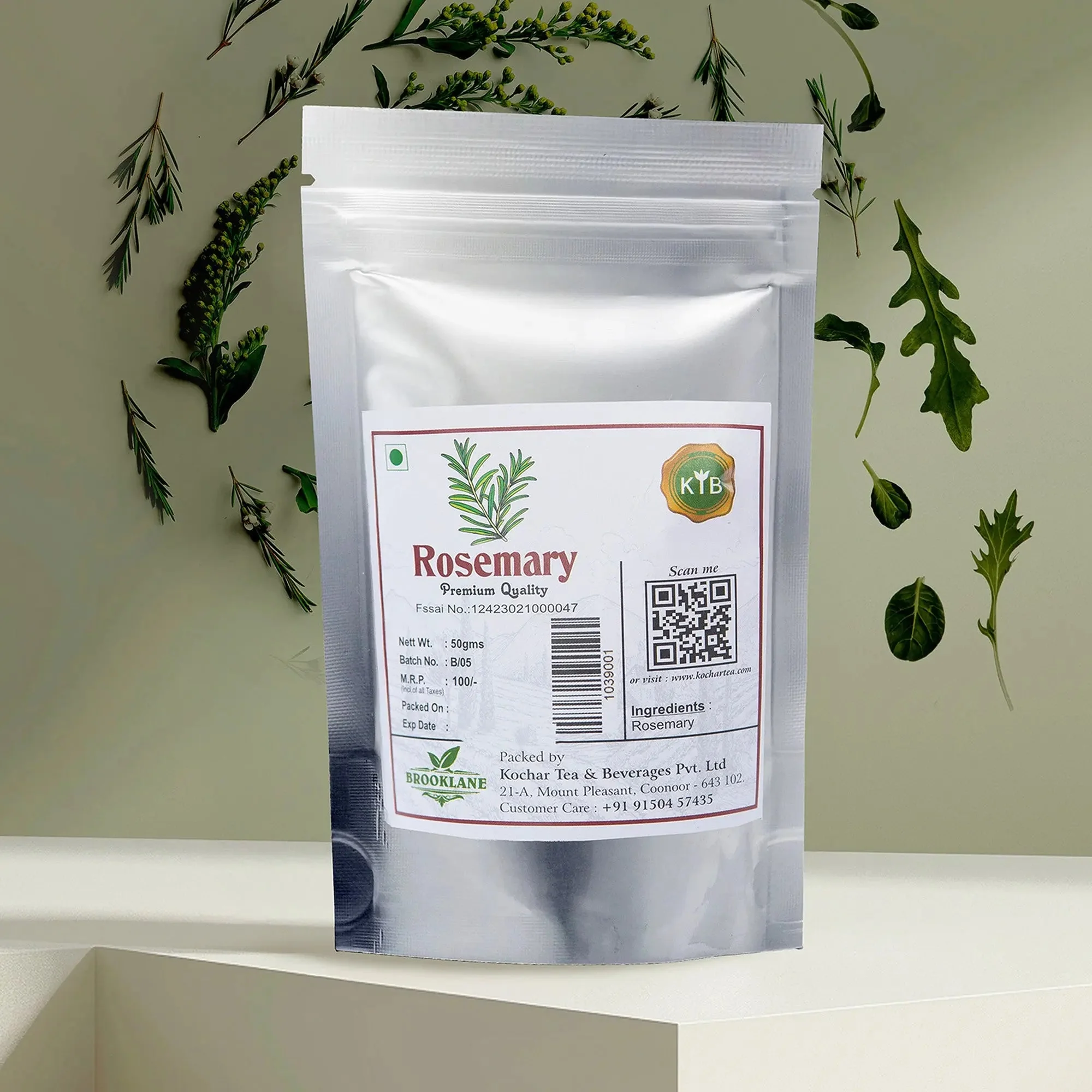 Rosemary – Organic, Herbal Blend, 50g