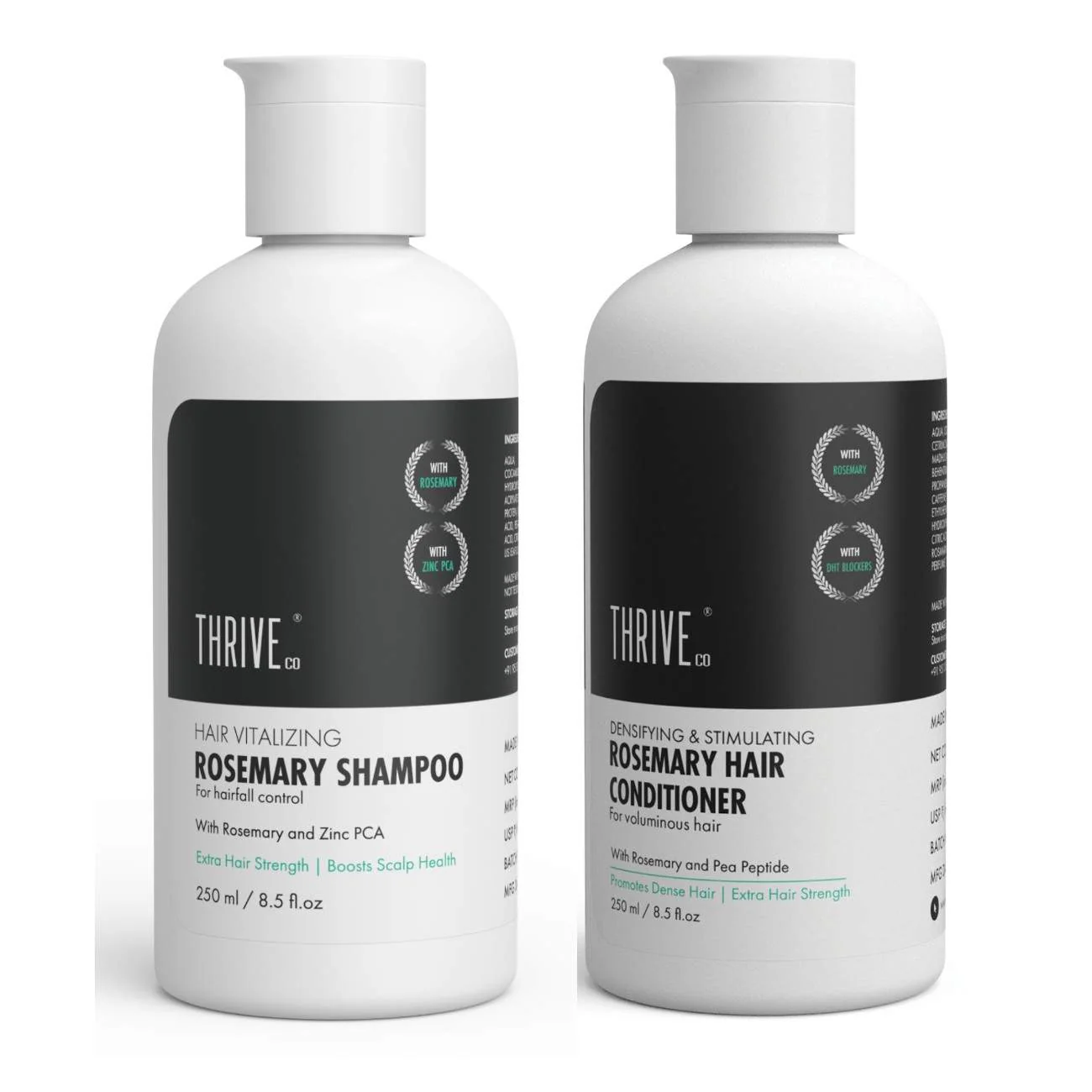Rosemary Shampoo (250ml) + Rosemary Conditioner Combo (250ml) - Image 2