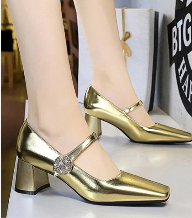 Roxy Buckled Heels - Image 3