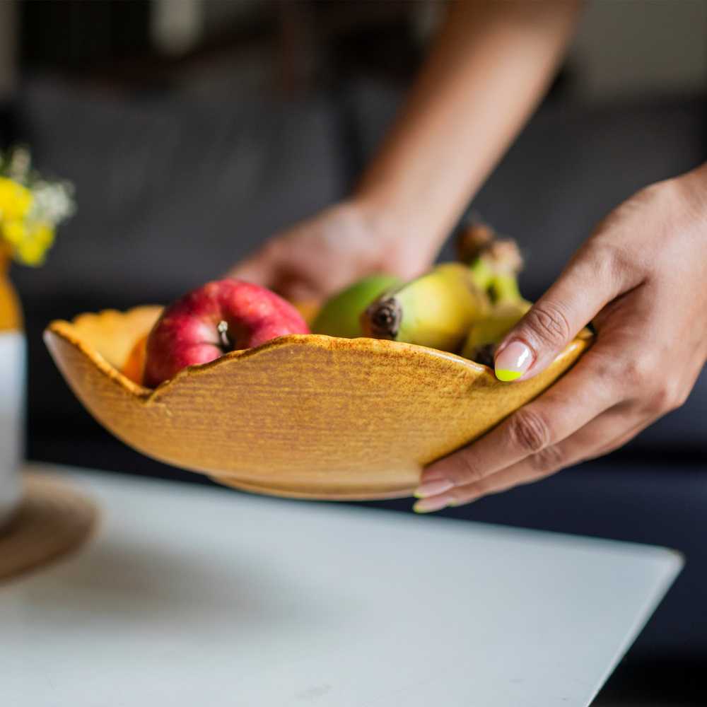 Rustic Edge Serving Bowl - Image 3