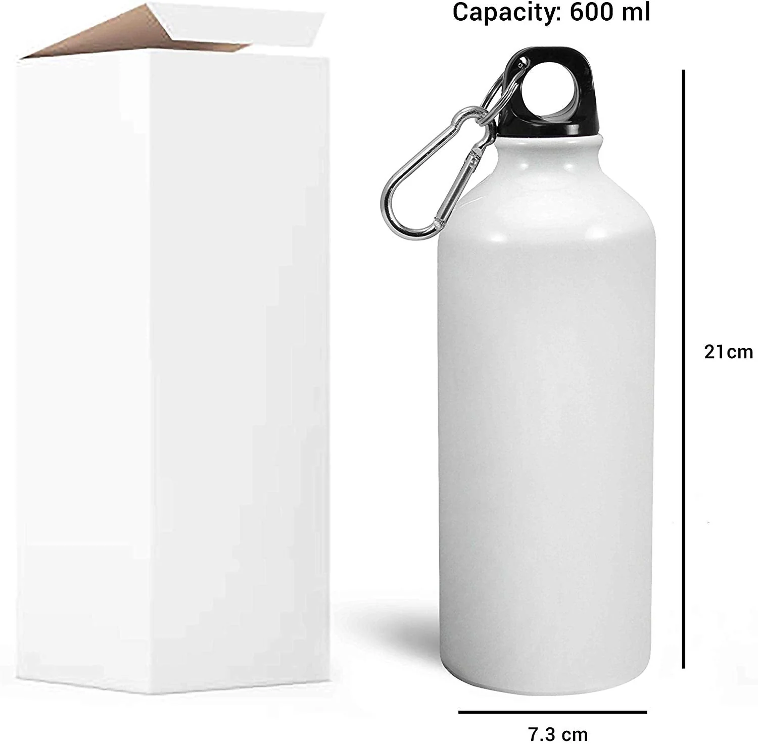 Sachin Tendulkar Printed Sipper (600ml, Aluminium) - Image 2