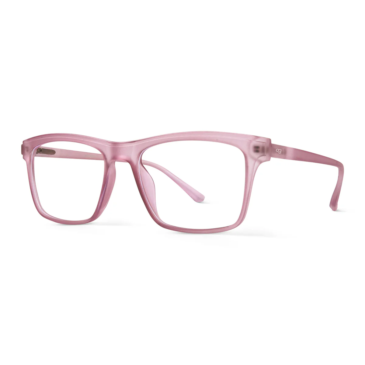 Sakura Pink Rectangle Blue Screen Glasses - Image 5