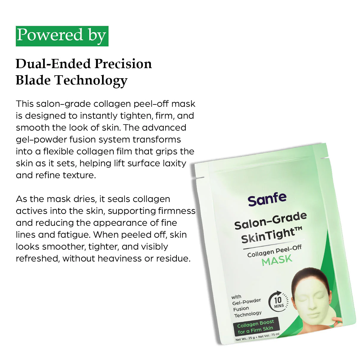 Salon-Grade Skin Tight Collagen Peel Off Mask - Image 6