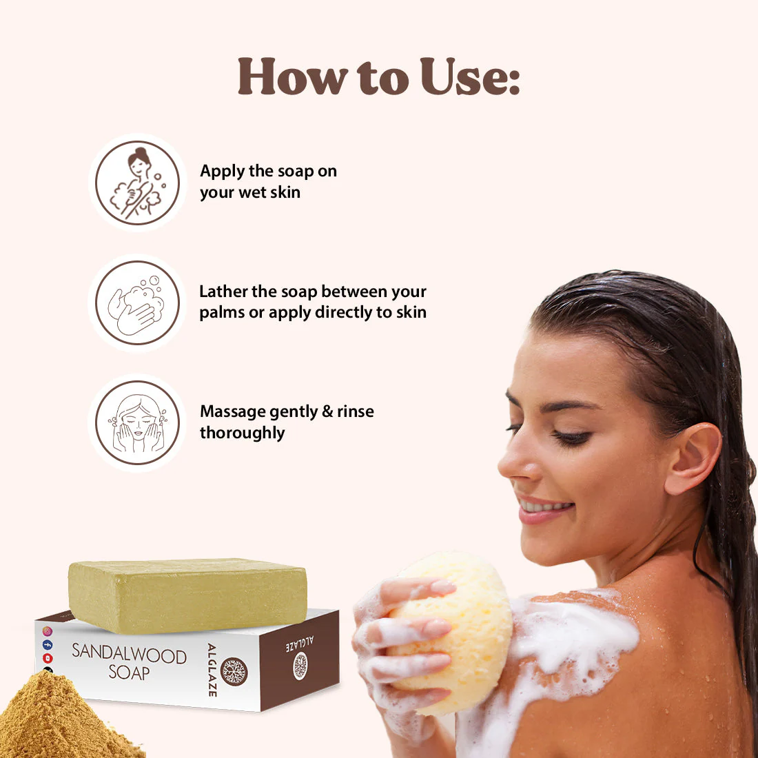 Sandalwood Soap With Shea Butter & Jojoba Oil (CLK Exclusive) - Image 5