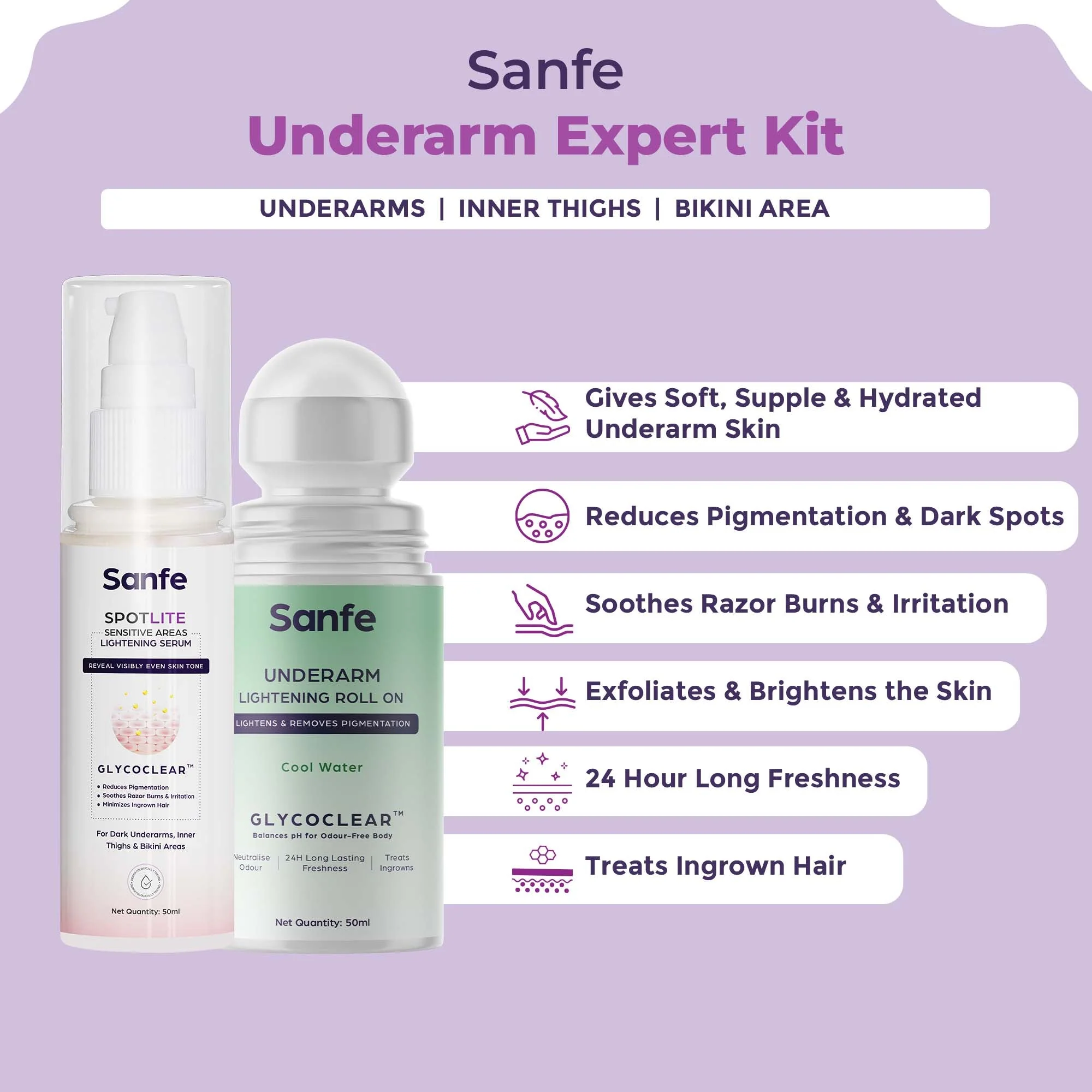 Sanfe 2 Step Underarm Expert Kit - Image 3