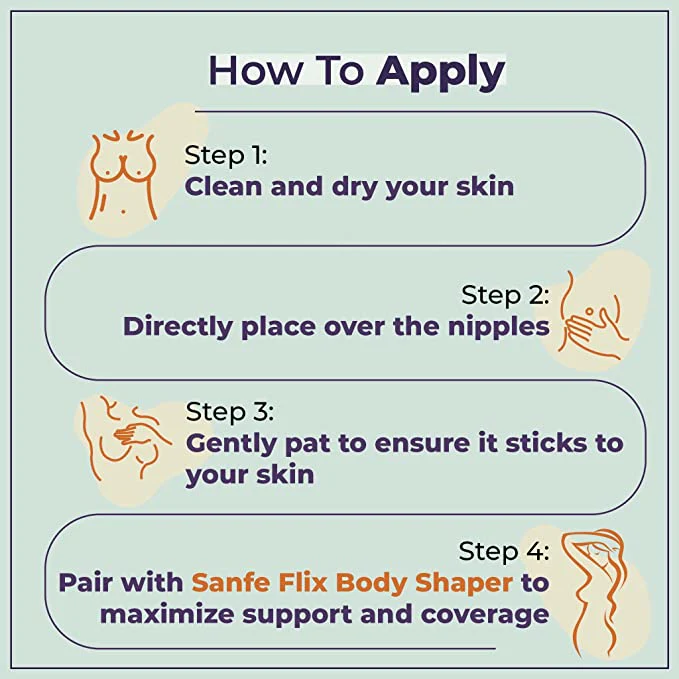 Sanfe Flix Reusable Silicone Nipple Cover - Image 5