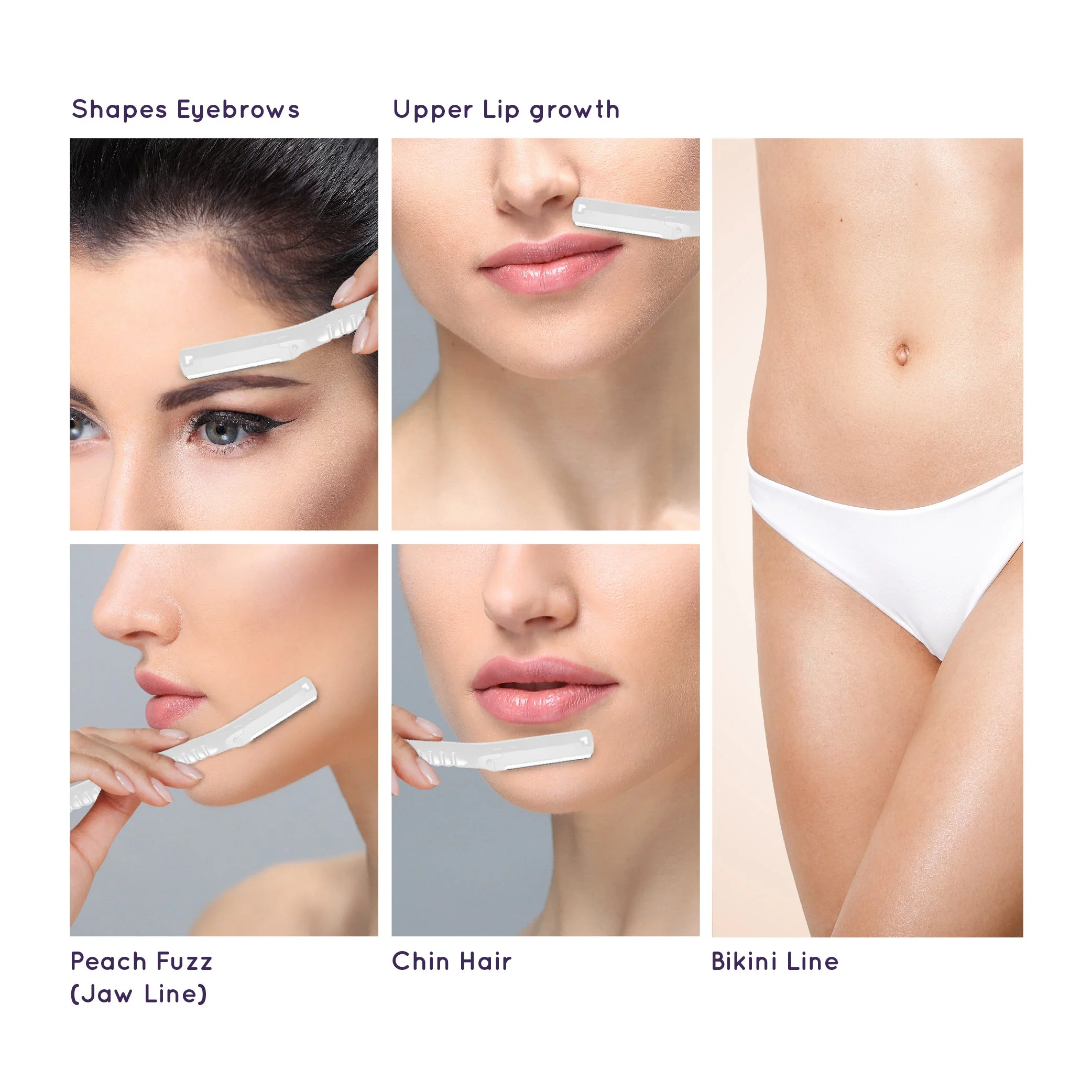 Sanfe Glide Face Razor for painfree facial hair removal - Image 4