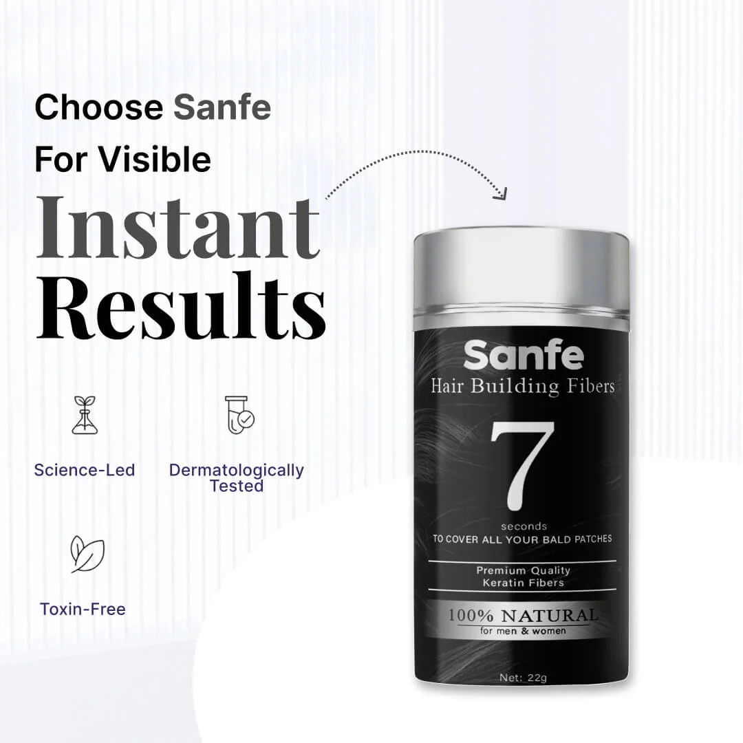Sanfe Hair Building Fibers - 22gm (Pack of 2) - Image 6