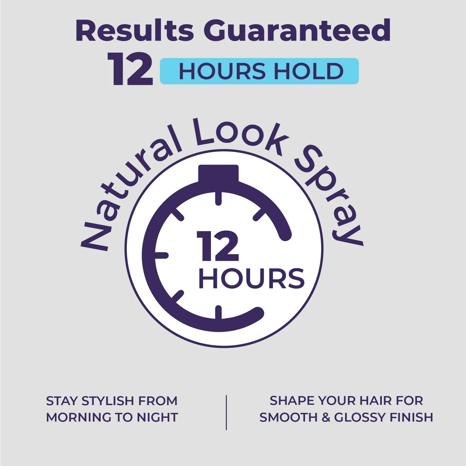 Sanfe Hair Styling Spray Fast Drying Formula, 12 Hours Hold Natural Look, Non-Sticky - 50gm - Image 5