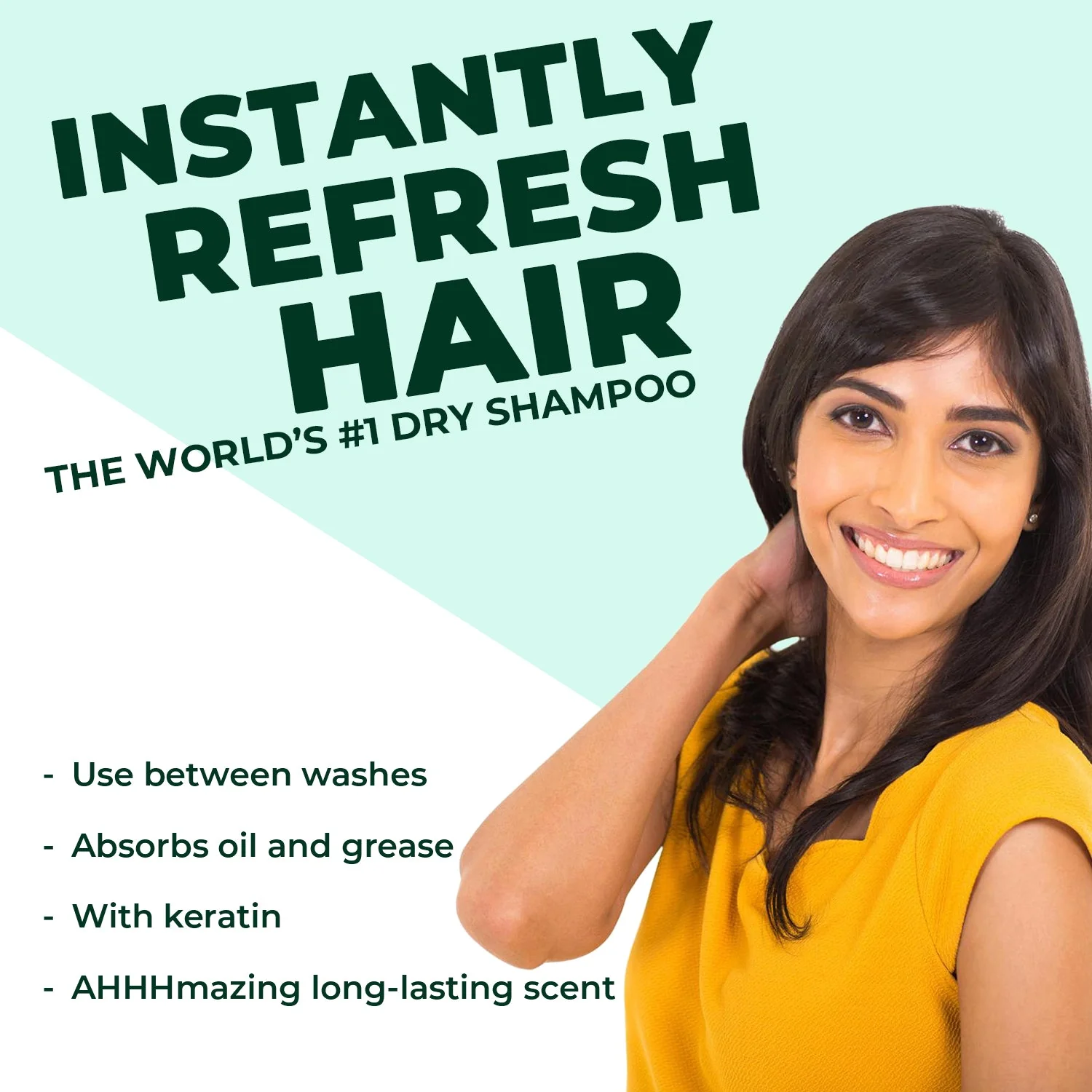 Sanfe Hair Volumizing Dry Shampoo  - 200ml, Instantly refreshes, add volume, Absorbs Oil and Dirt - Image 8