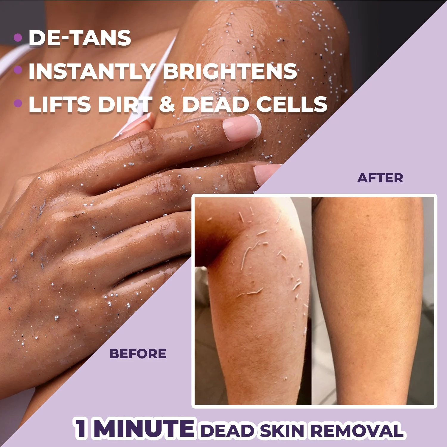 Sanfe Instant Tan & Dead Skin Removal Exfoliating Gel 200g (Pack of 3) - Image 9