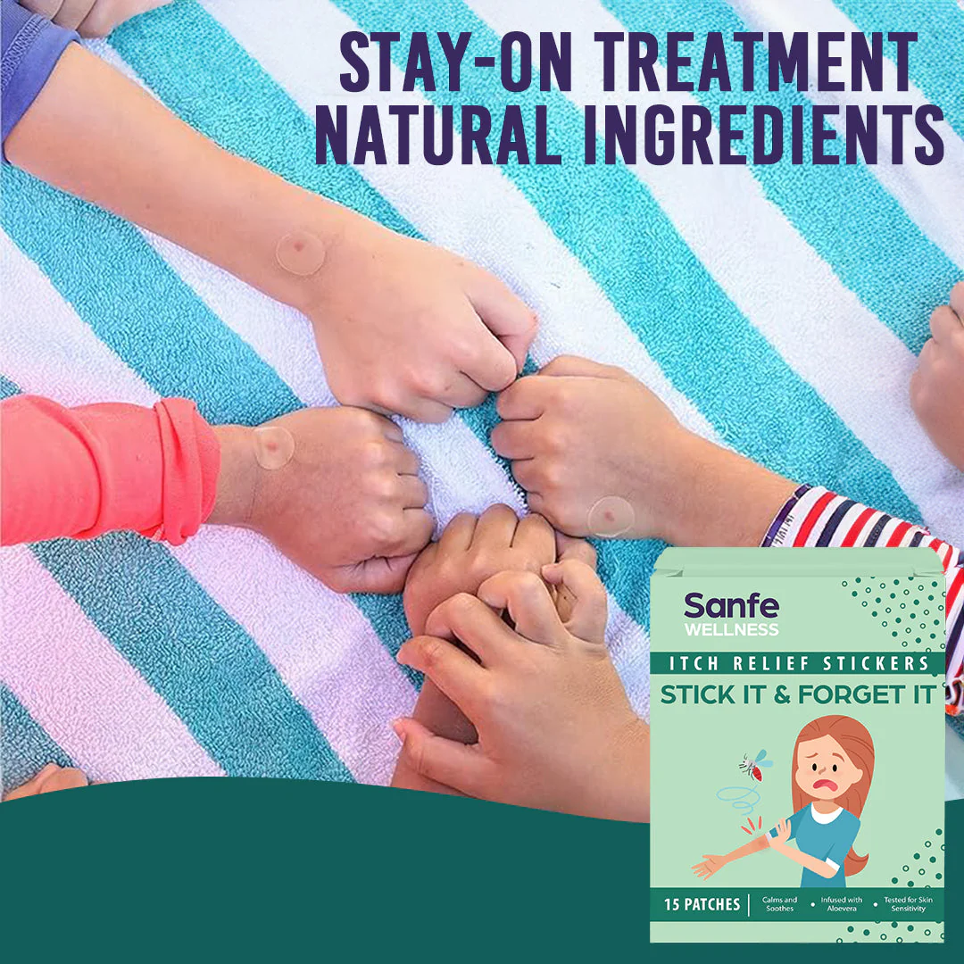 Sanfe Itch Relief Stickers - Image 3
