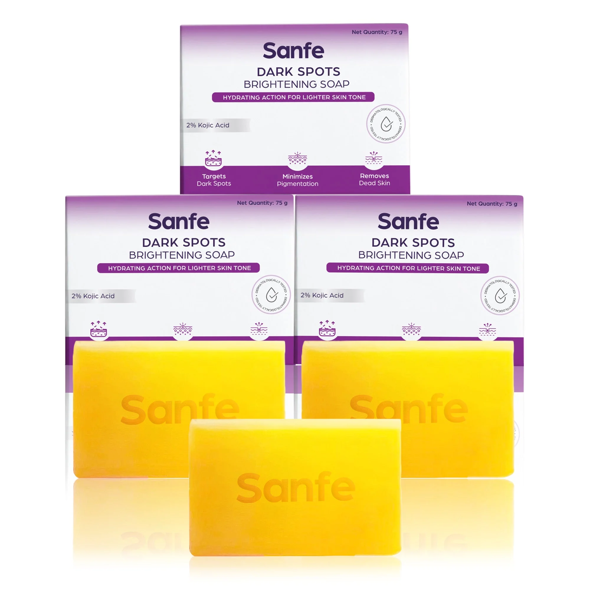 Sanfe Kojic Acid Soap for Dark Spots & Pigmentation - Image 7