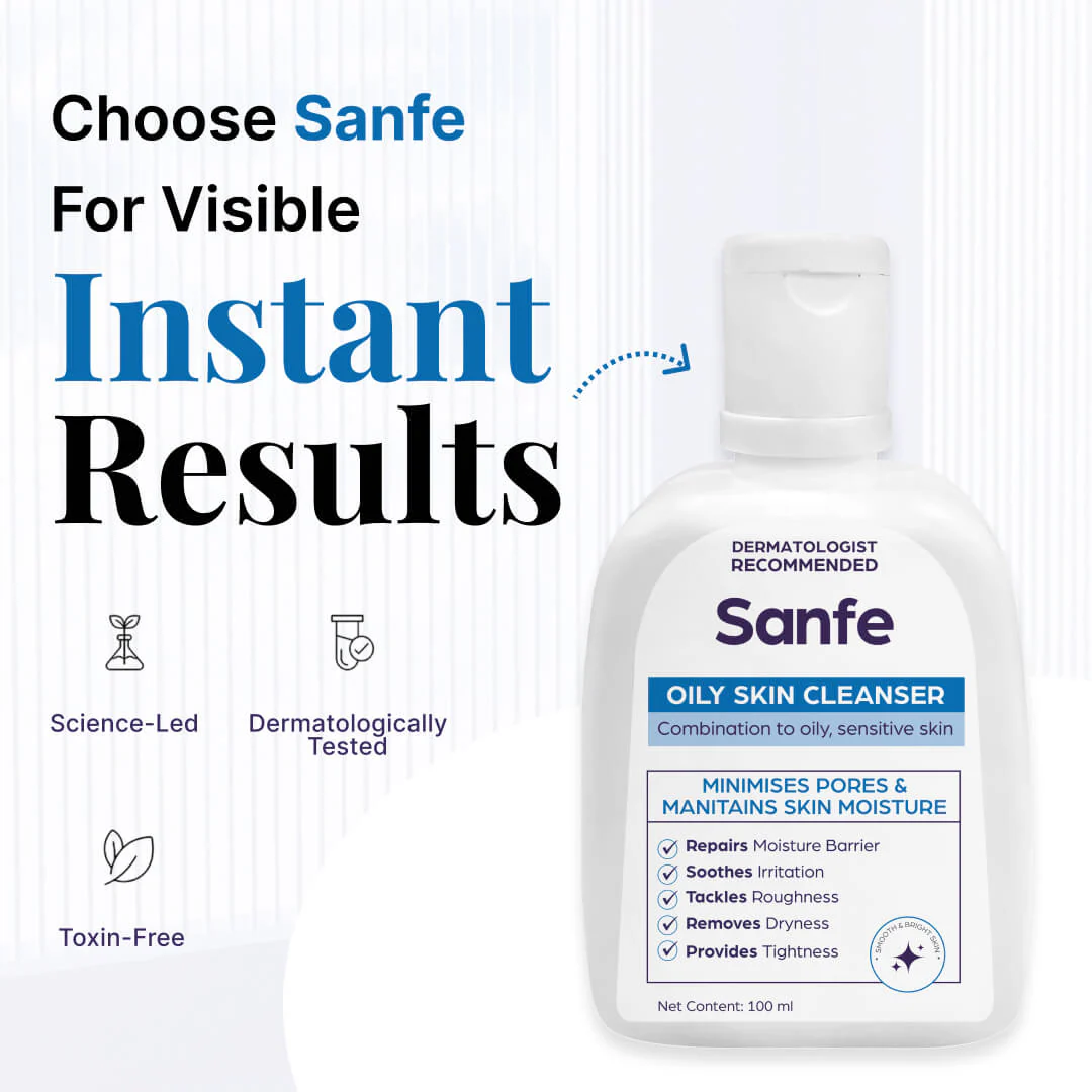 Sanfe Oily Skin Cleanser - 100ml - Image 5