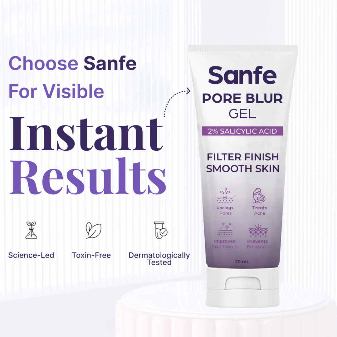 Sanfe Pore Blur Gel - 20gm (Pack of 2) - Image 5