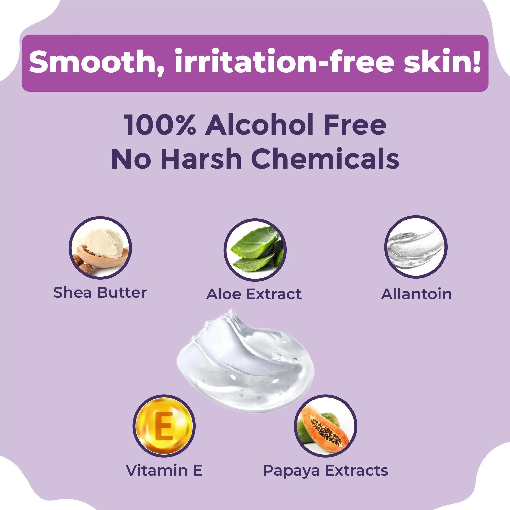 Sanfe Post Hair Removal Soothing Gel For Women - 50g - Image 4