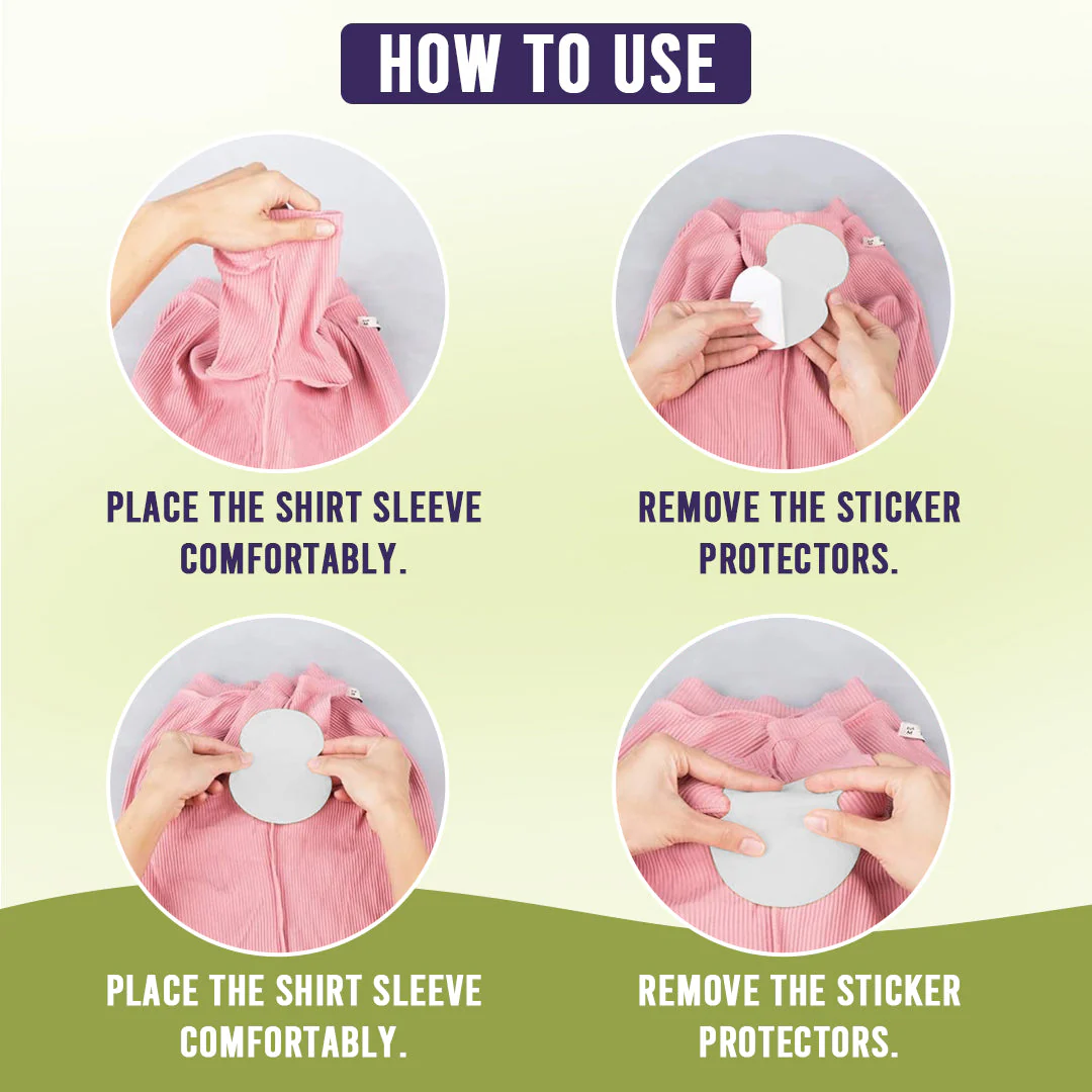 Sanfe Underarm Sweat Absorbent Patch - 5 pairs - Image 5