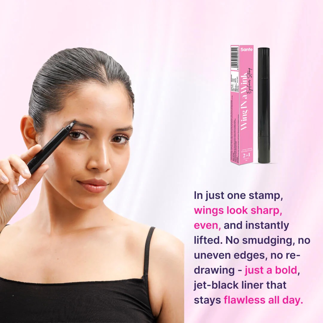 Sanfe Wink Eye Liner With Stamp (Pack of 2) - Image 4