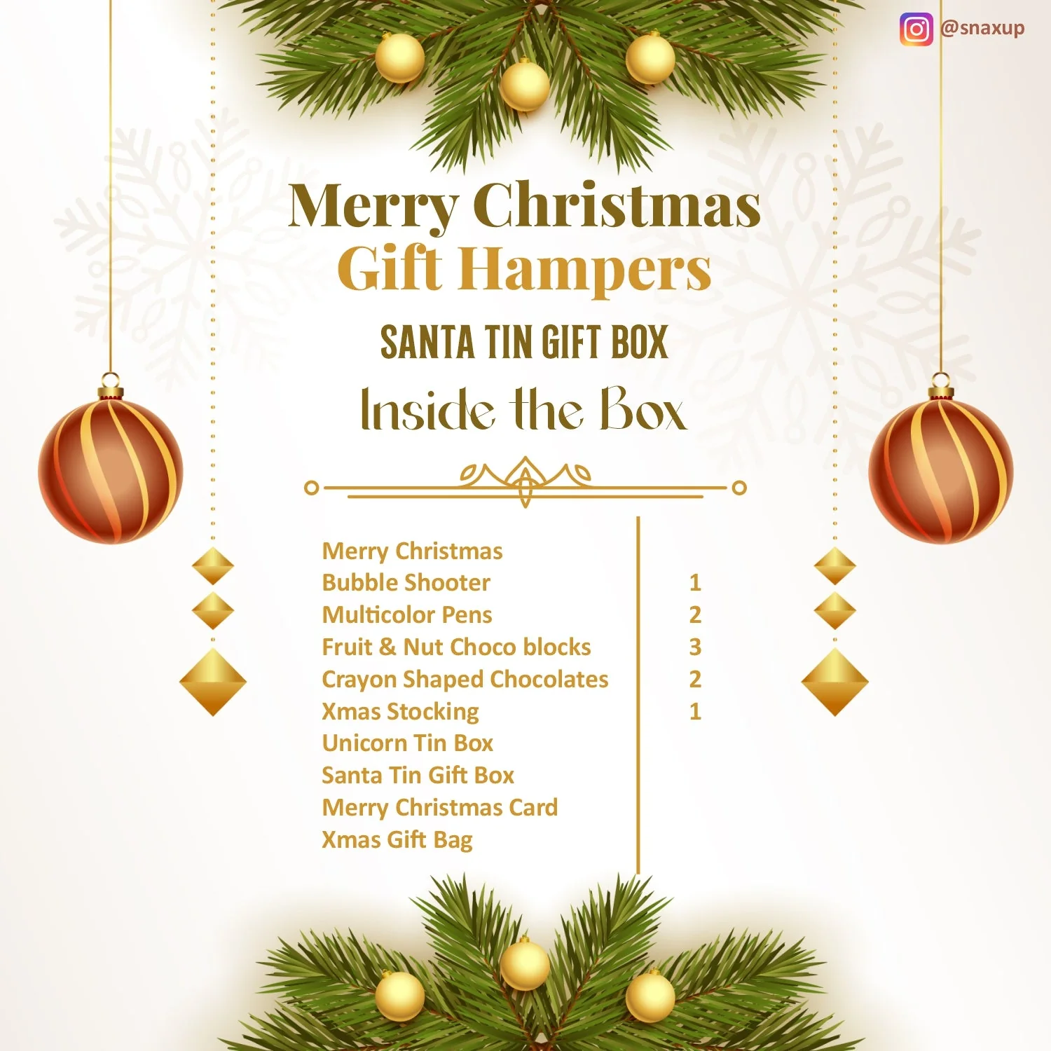 Santa Tin Gift Box - Image 4