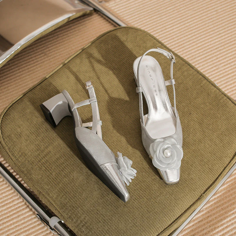 Sasha Sling Back Sandals - Image 2