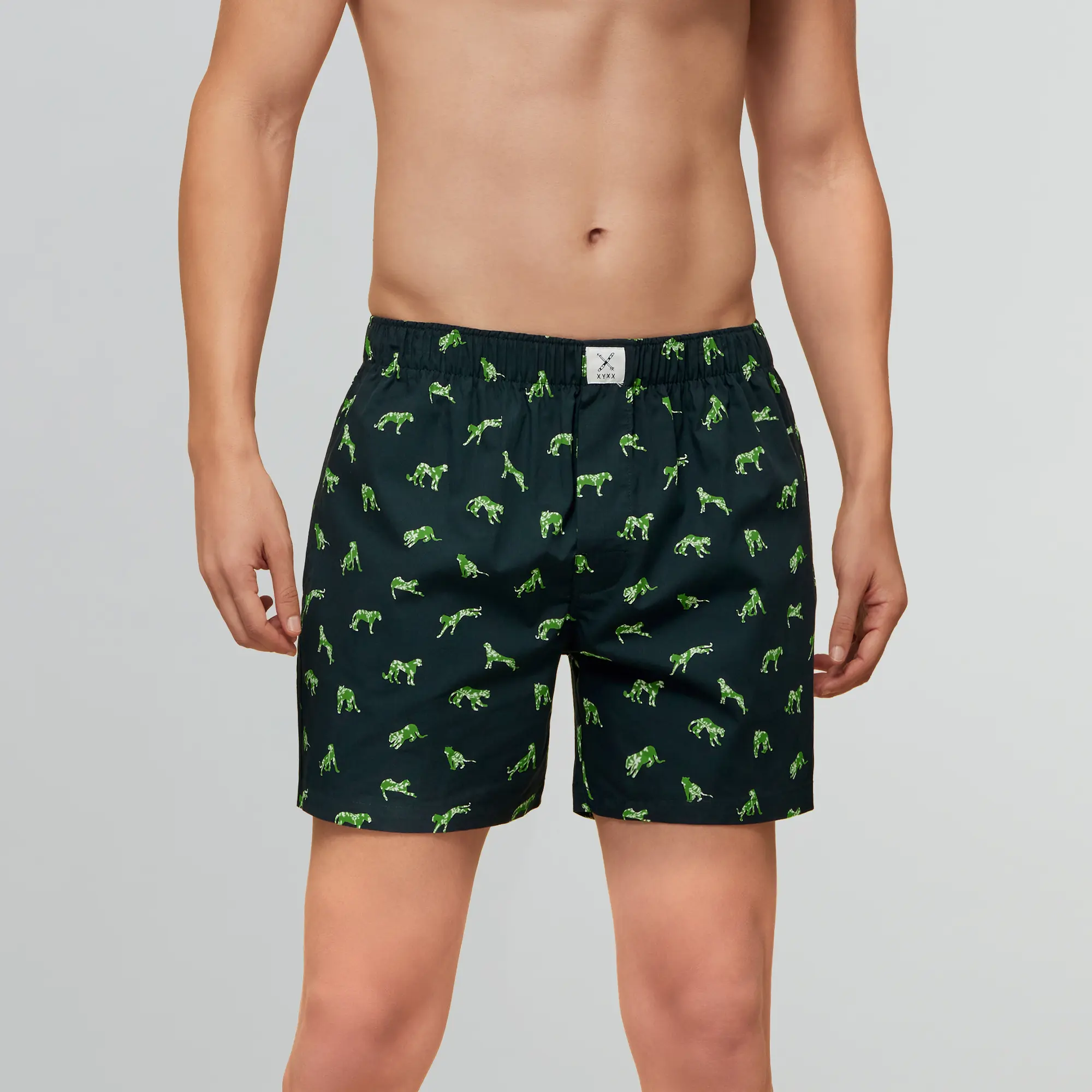 Savanna Cotton Boxers Wildcat Green - Image 4