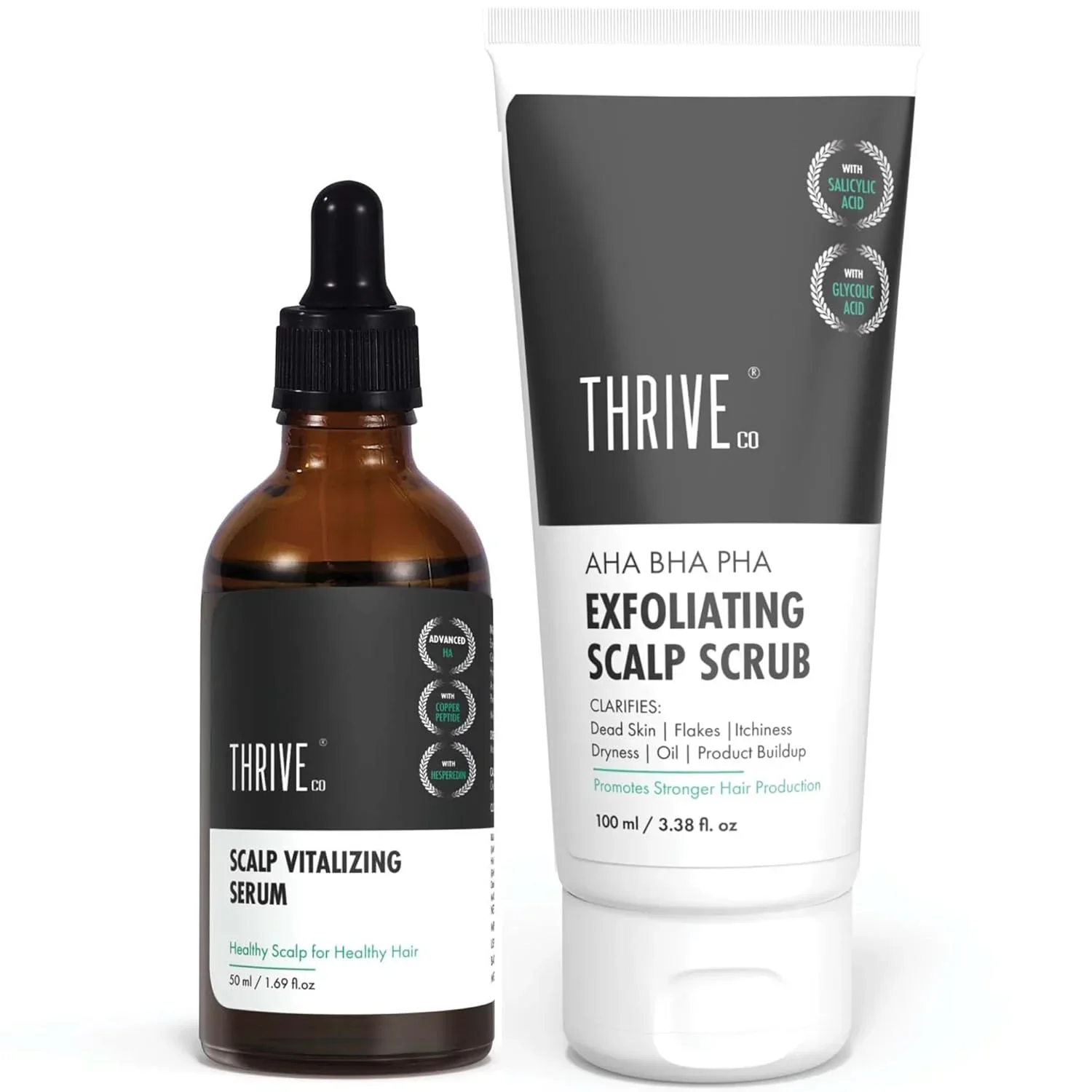 Scalp Exfoliating Scrub (100ml) + Scalp Vitalizing Serum (50ml) - Image 2