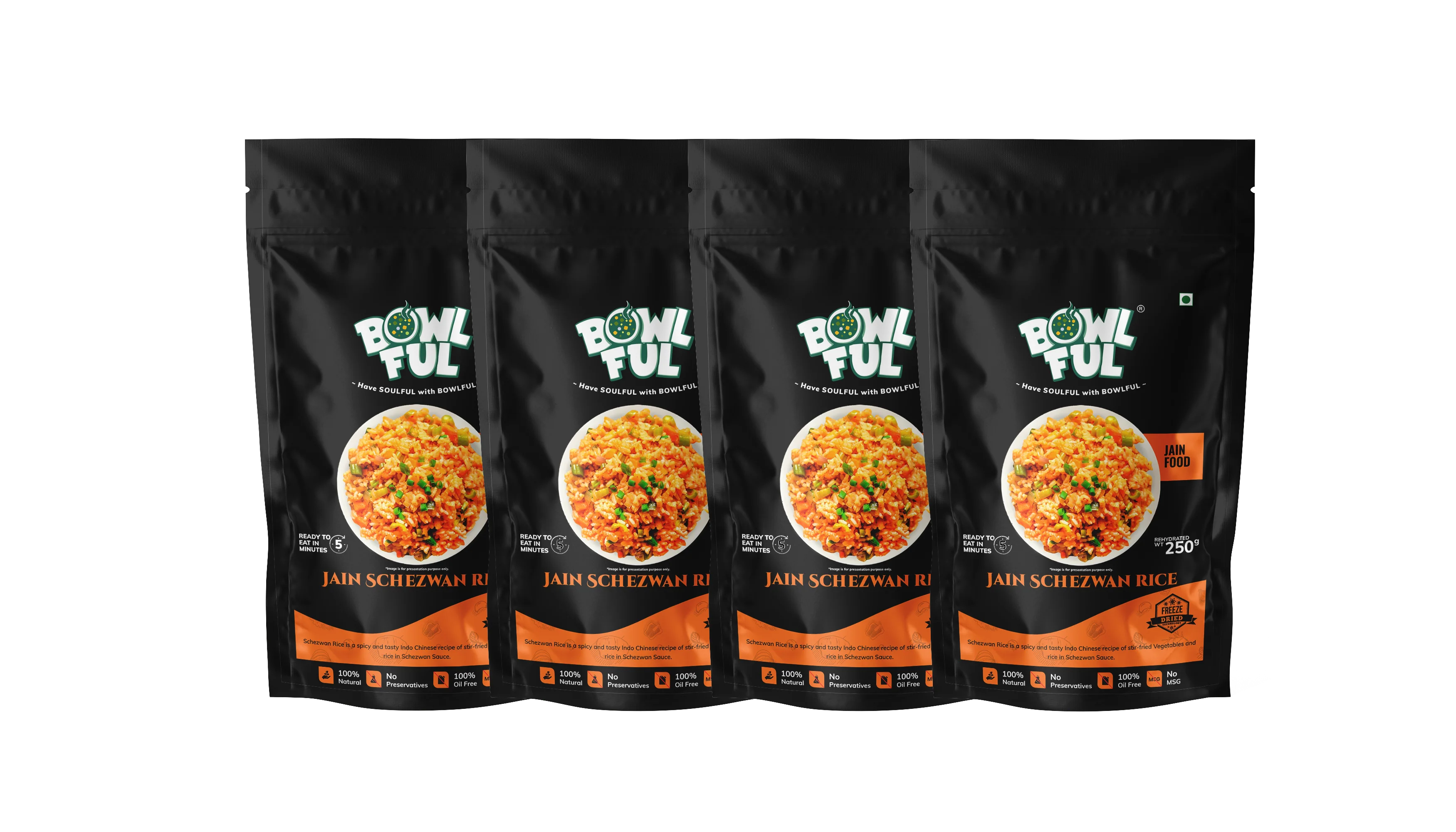 Schezwan Rice Jain Pack Of 4