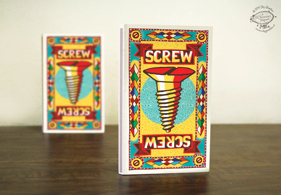 SCREW Match Book Notebook - Image 2