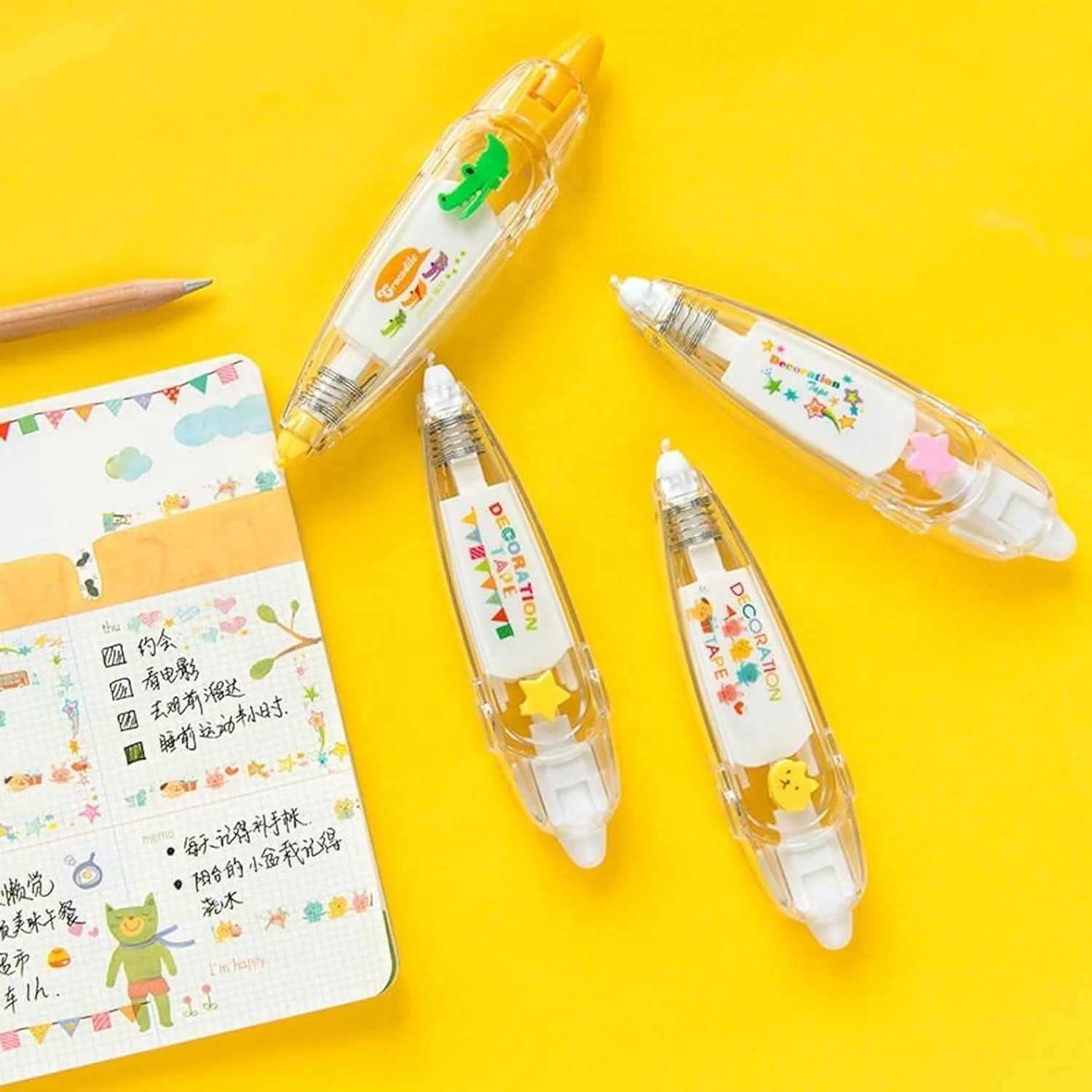 Scribe: 2-in-1 Highlight Sticker Pens for Decorative Borders, Journaling & Scrapbooking (Set of 2)) - Image 4