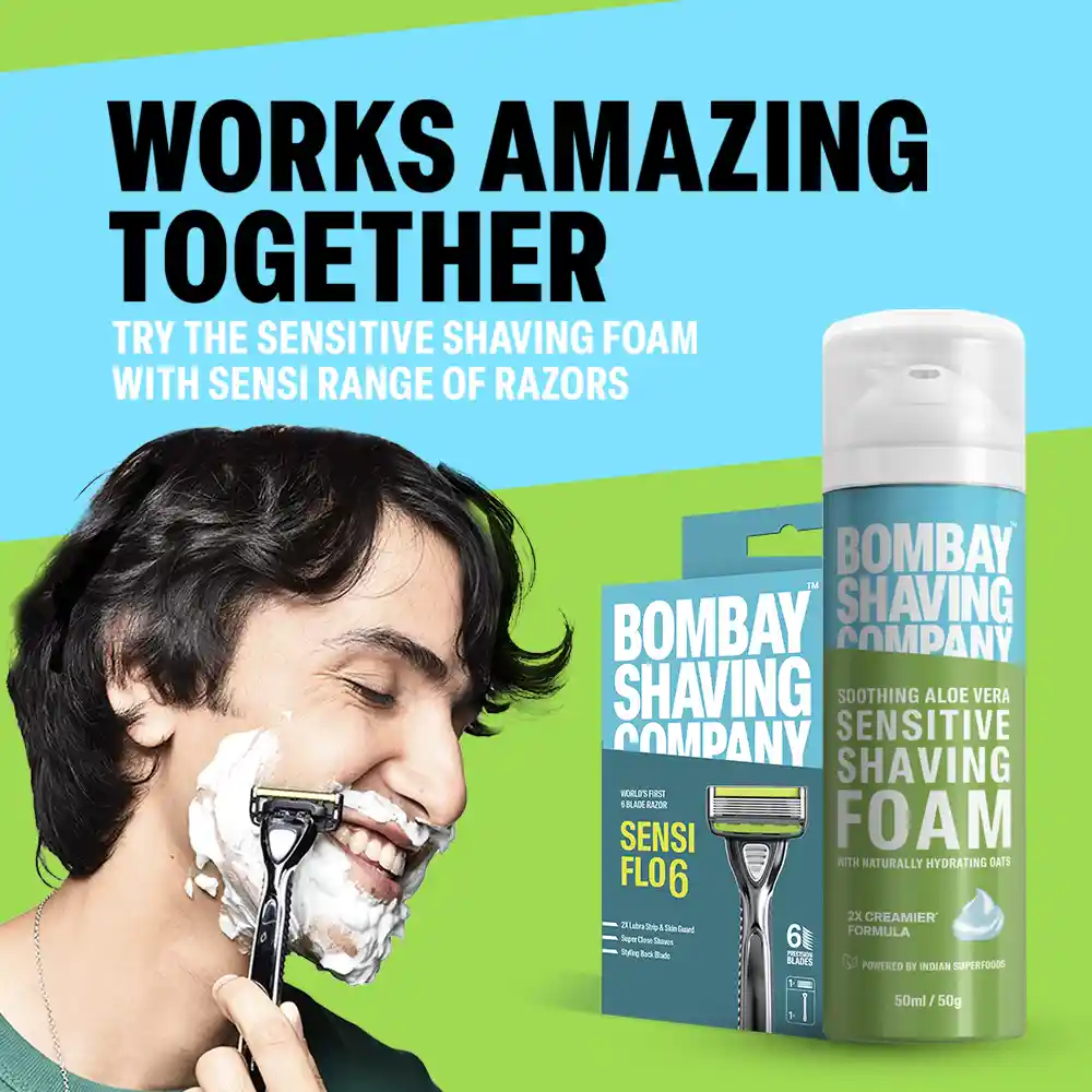 Sensitive Shaving Foam, 50g - Image 7
