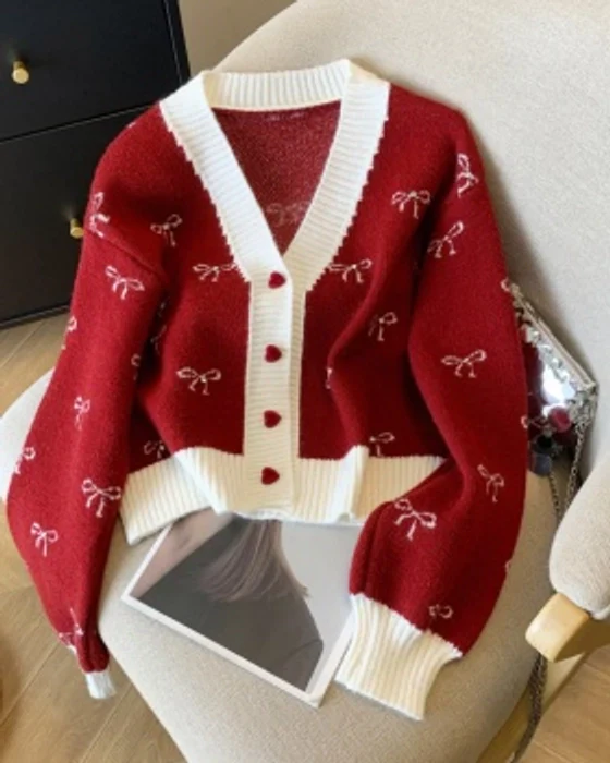 Serra Bowknot Sweater